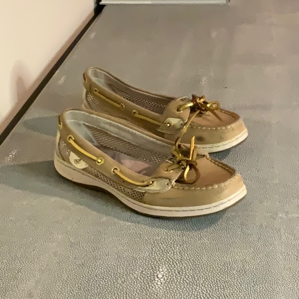 Sperry Top Sider Angelfish - Tan & Gold